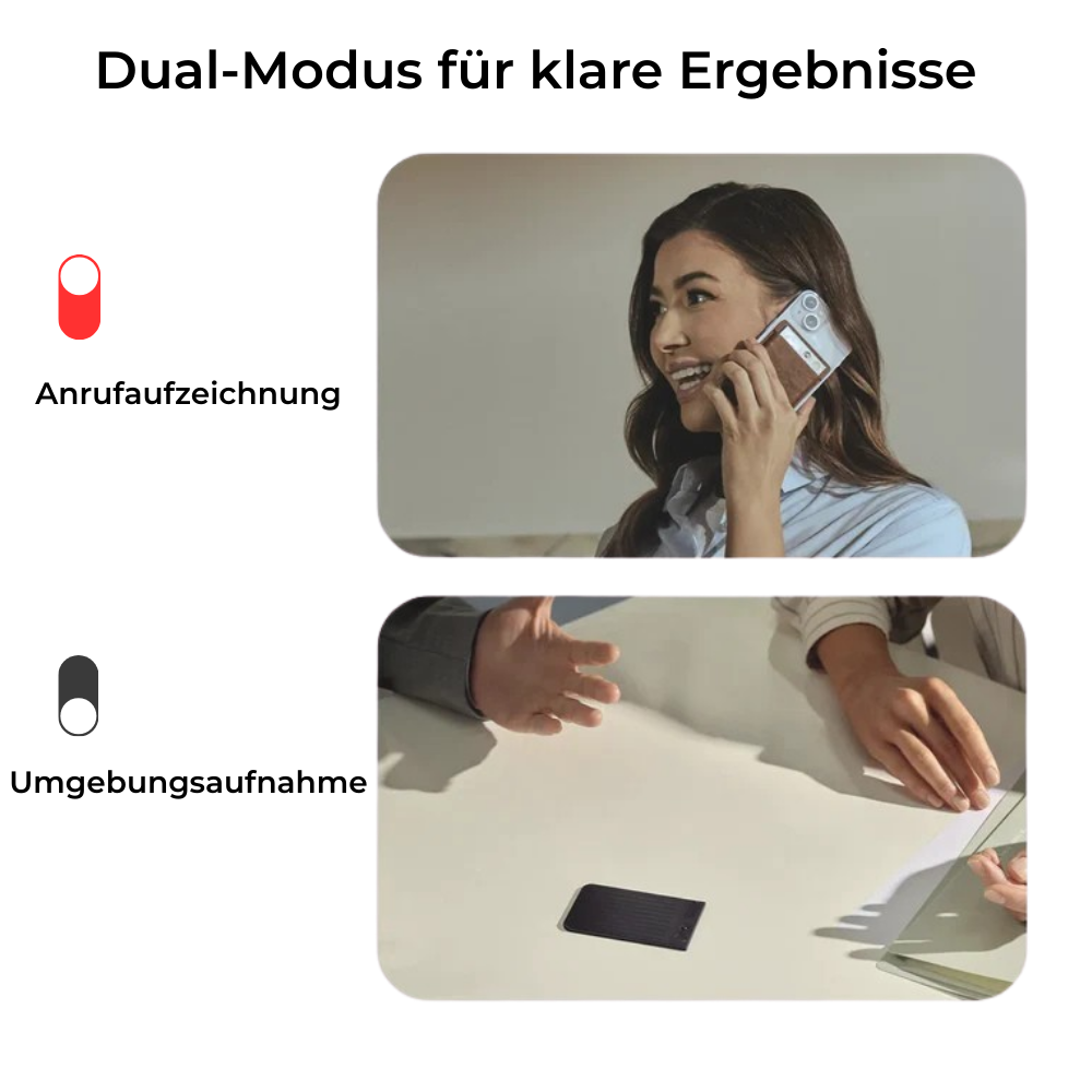 Echowrite™ | Dein intelligentes KI-Diktiergerät + GRATIS E-Book & Case